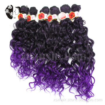 Alibaba online shopping synthetic hair making machines to make synthetic braiding hair extension